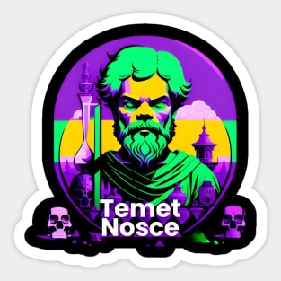 Temet Nosce Sticker